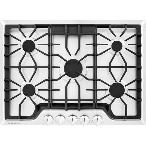 white 30 inch gas cooktop